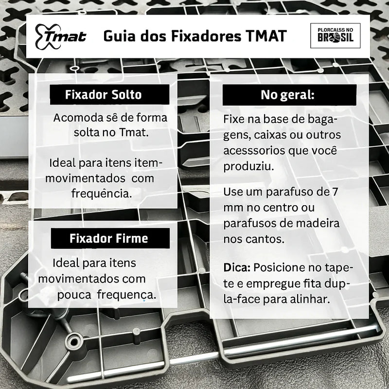 TMAT Fixadores Soltos ( 4 peças )